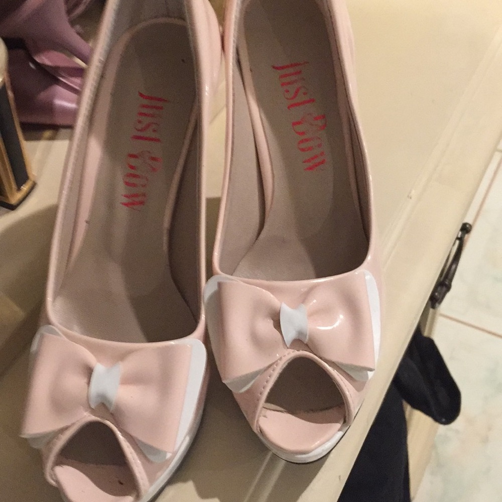 Pink and heels